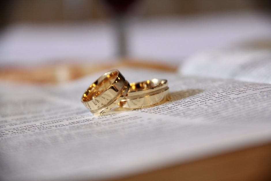 Wedding Ring Macro shot